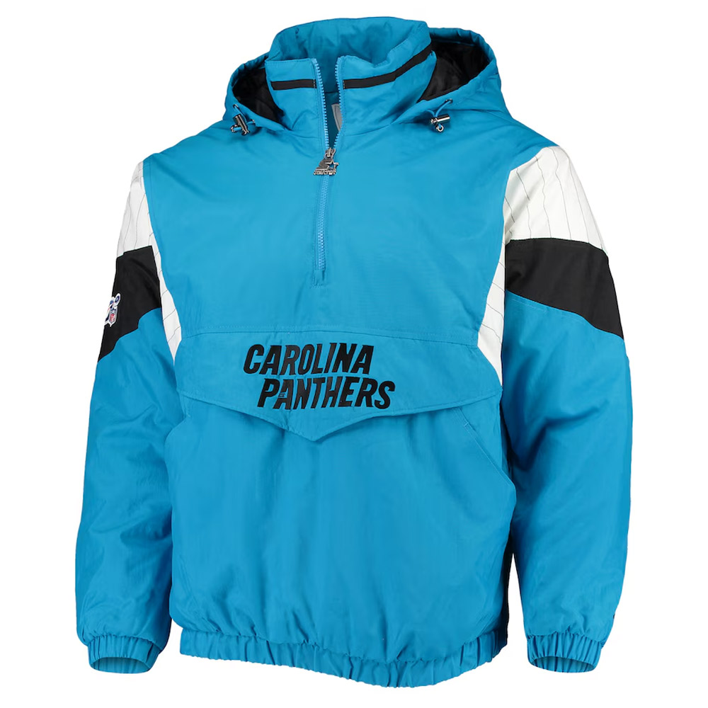 Carolina Panthers 100 Thursday Night Lights Pullover Jacket