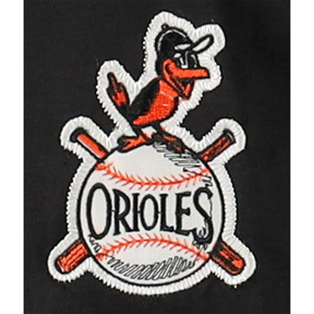 Baltimore Orioles 1964 Satin Windbreaker - Image 6