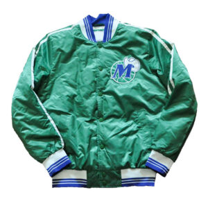 Dallas Mavericks 1980's Green Jacket