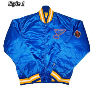 St. Louis Blues 1990's Varsity Satin Jacket