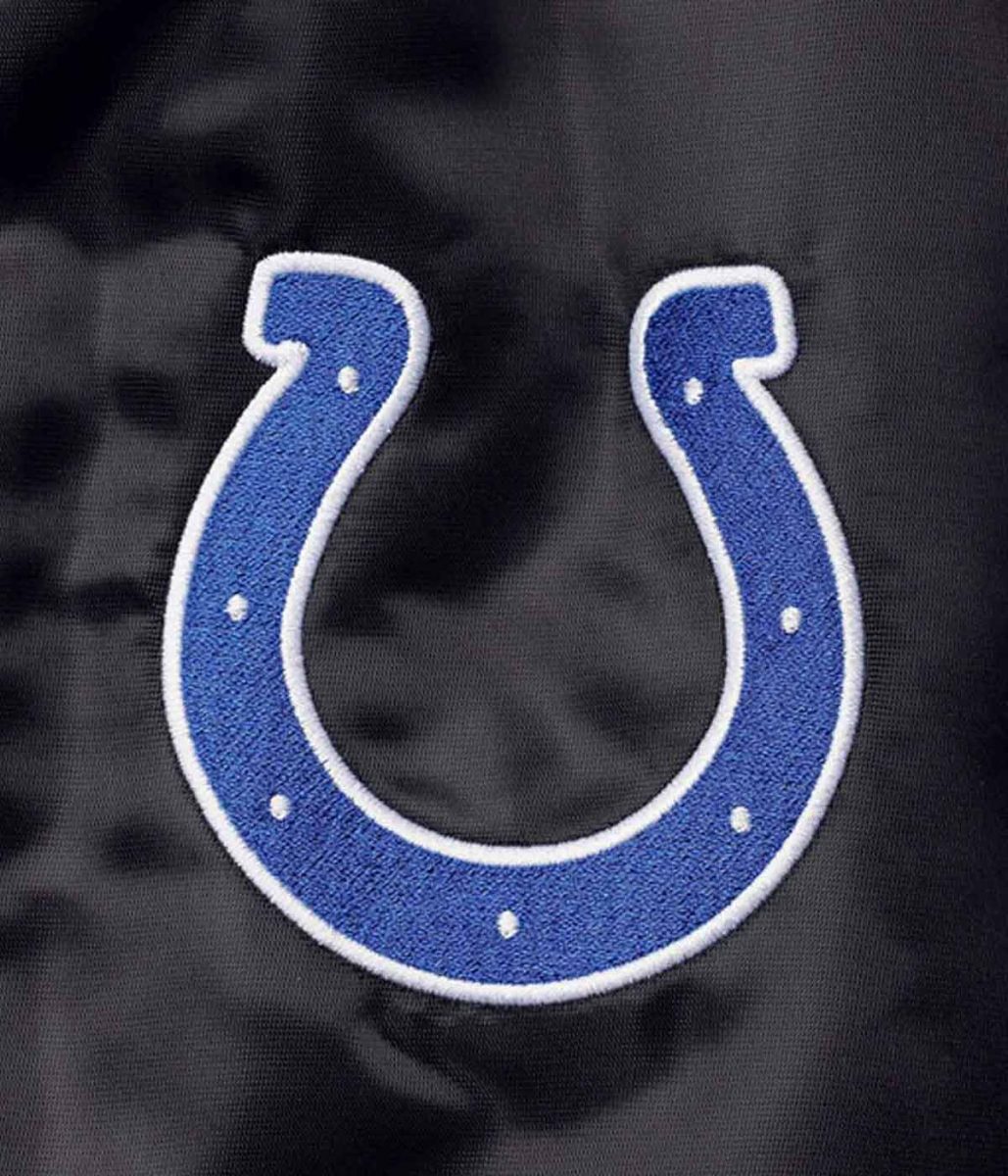 Indianapolis Colts Locker Room Black Jacket - Image 4