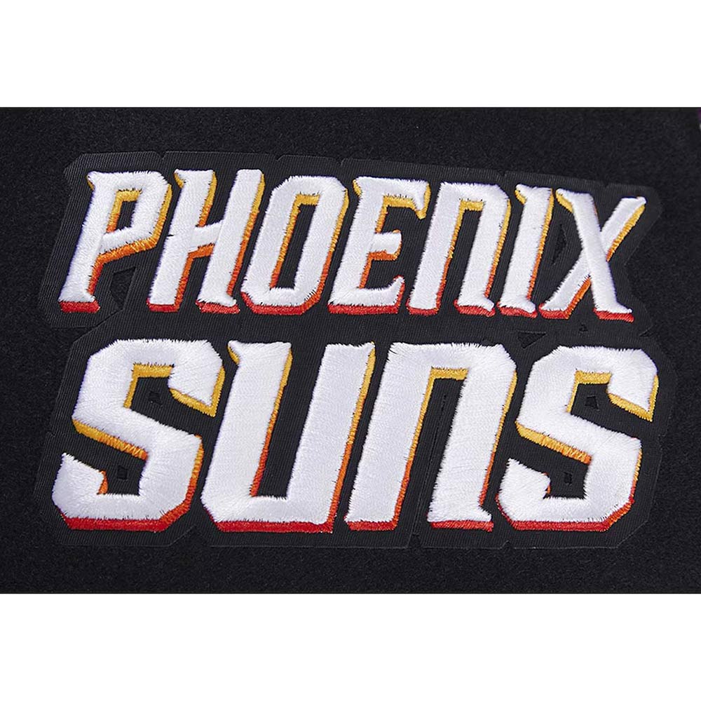 Phoenix Suns 2023/24 City Edition Black Varsity Jacket - Image 4