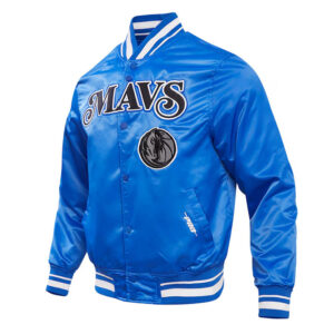 Dallas Mavericks 2023/24 City Edition Royal Satin Jacket