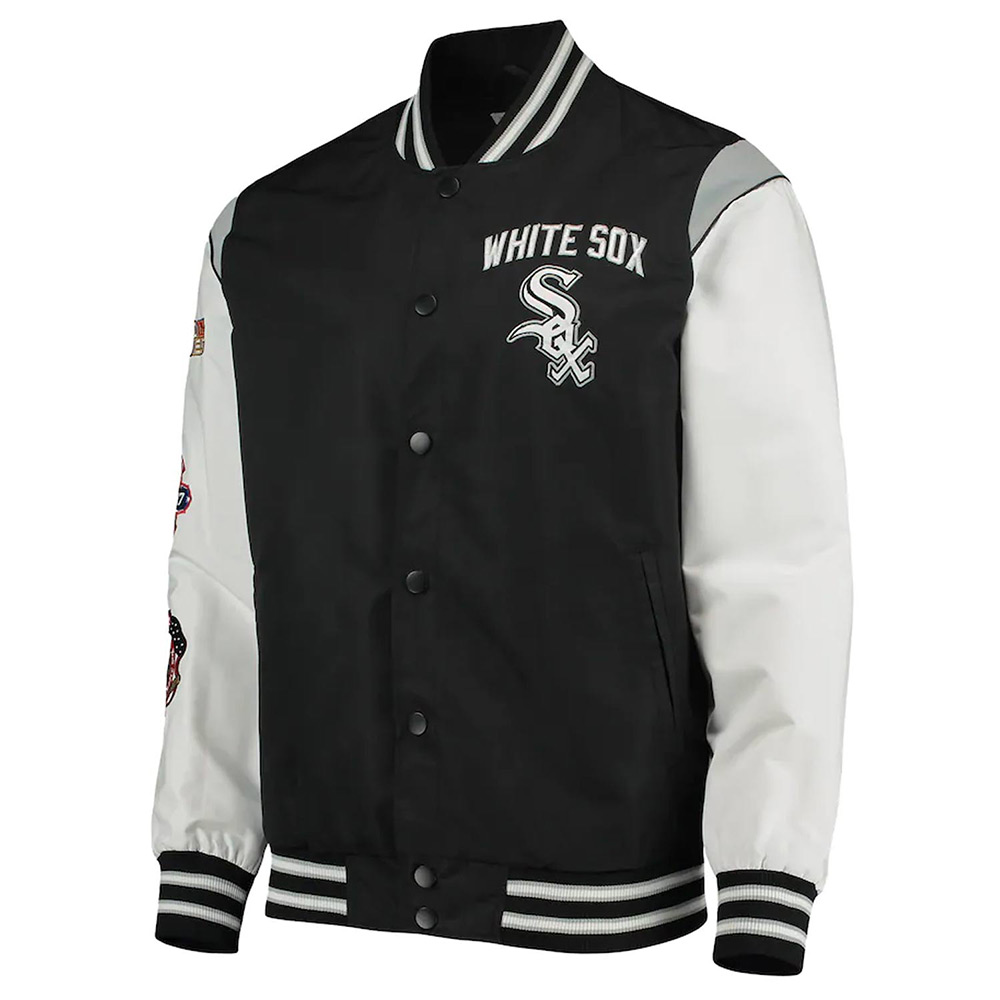 Chicago White Sox Commemorative Black/White Jacket