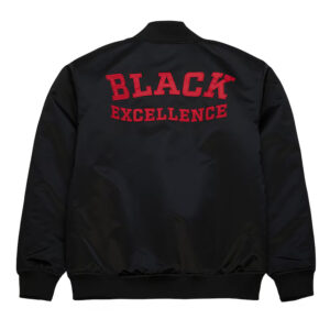 49ers Black Excellence Satin Jacket