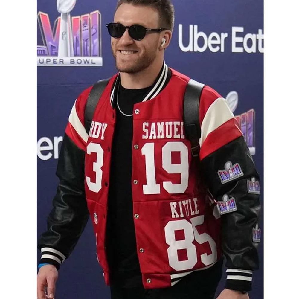 Super Bowl 2024 49ers Kyle Juszczyk Jacket - Image 2