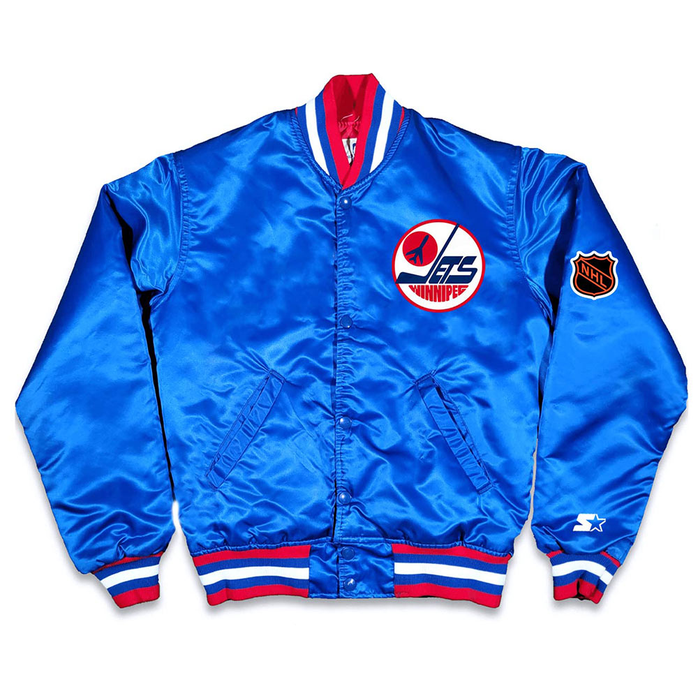 Winnipeg Jets 80's Blue Jacket
