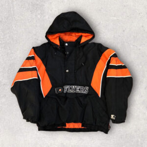 Philadelphia Flyers 90's Black Pullover Jacket