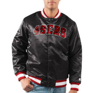 San Francisco 49ers Ace Satin Jacket