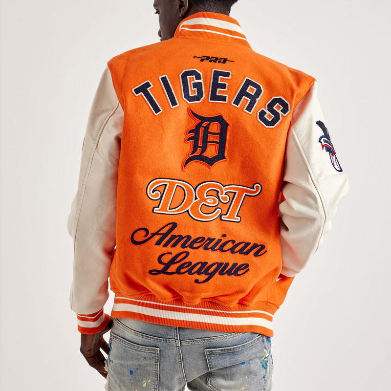 Detroit Tigers American League Varsity Jacket - Image 2