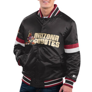 Home Game Arizona Coyotes Black Jacket