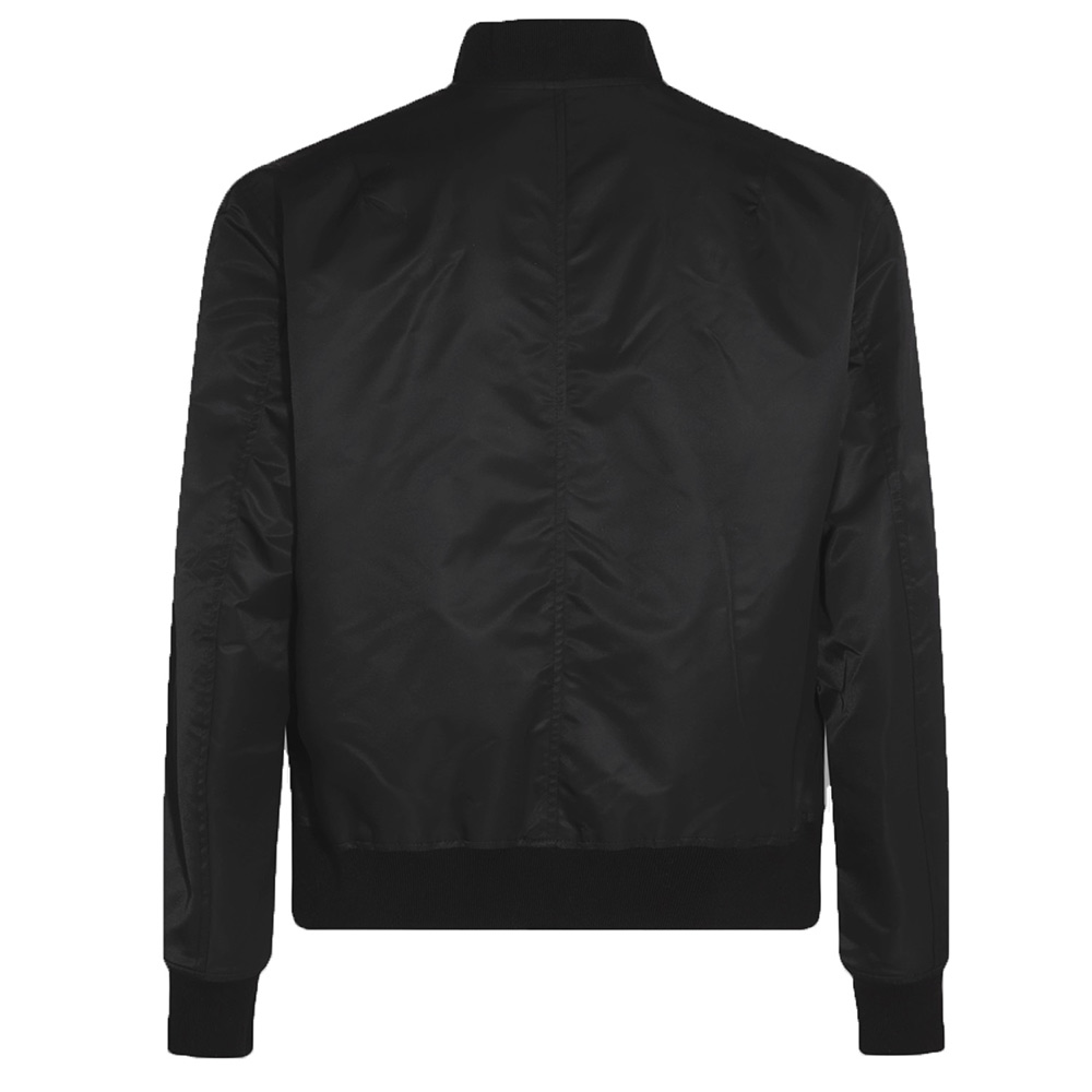 Black Arizona Coyotes Lightweight Nylon Bomber Jacket - Image 2