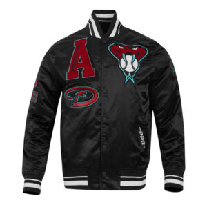 Arizona Diamondbacks Mashup Classic Rib Satin Jacket