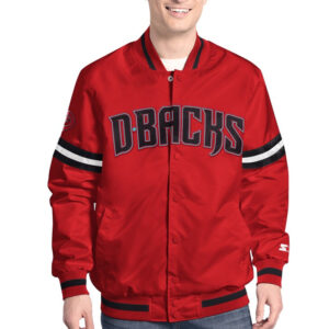 Arizona Diamondbacks Scout Varsity Satin Jacket