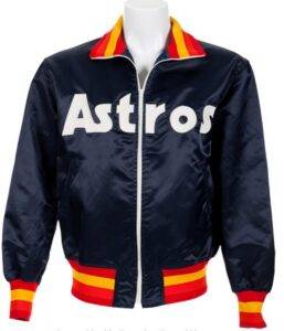 Houston Astros 1980s Bomber Satin Jacket