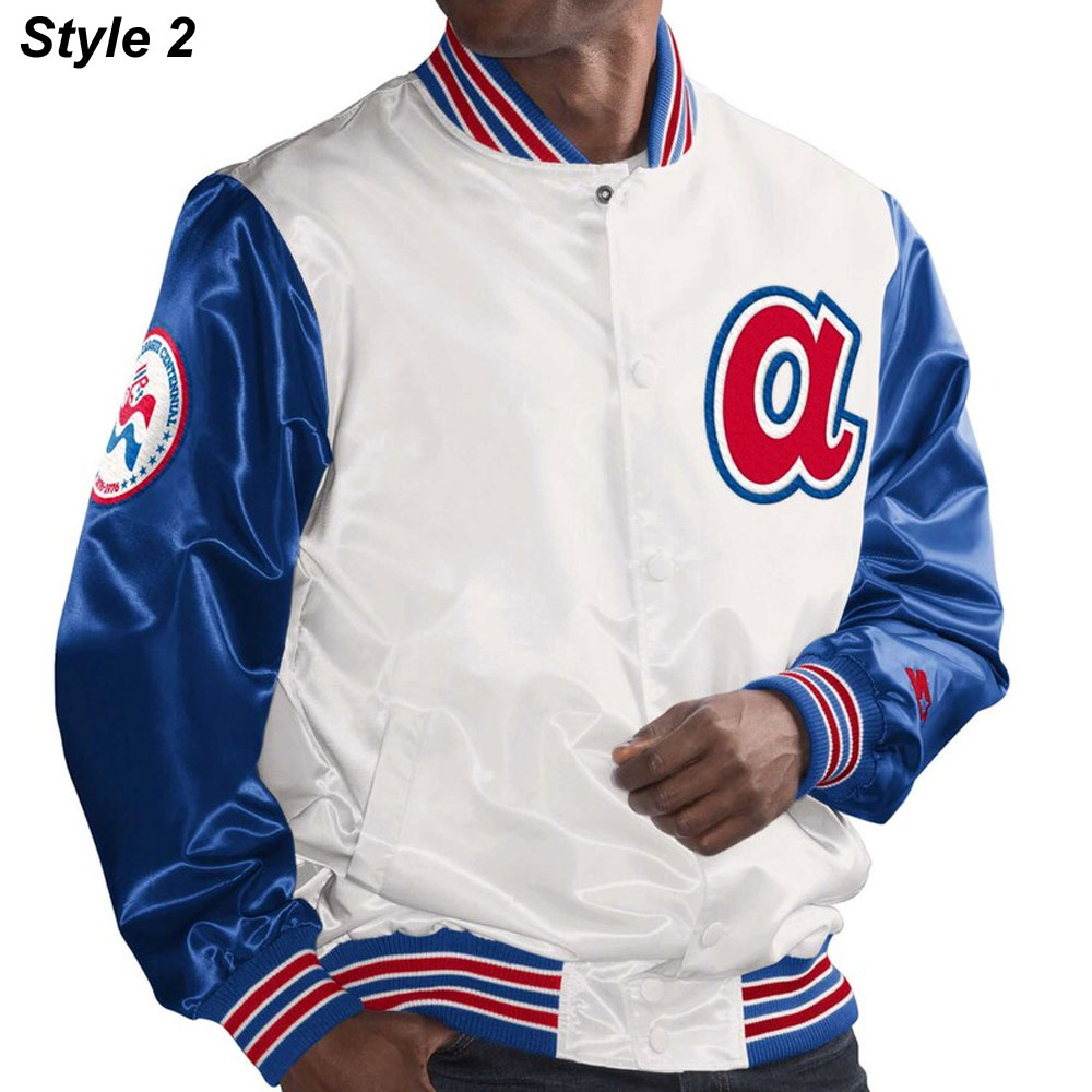 Atlanta Braves Starter Satin Jacket - Image 7
