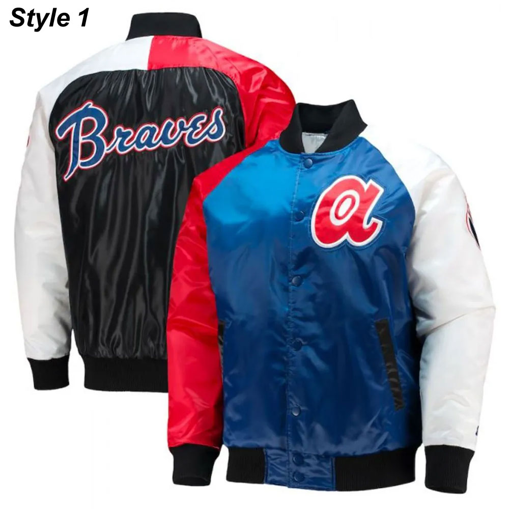 Atlanta Braves Starter Satin Jacket - Image 5