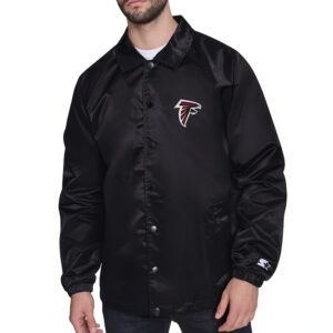 Atlanta Falcons Retro Logo Coaches Jacket