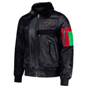 Atlanta Falcons Ty Mopkins Black Jacket