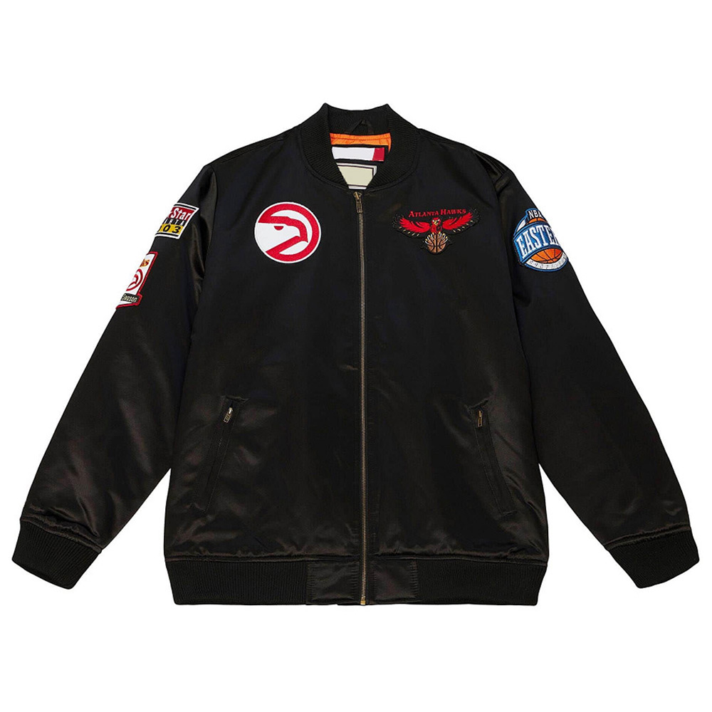Atlanta Hawks Flight Satin Jacket