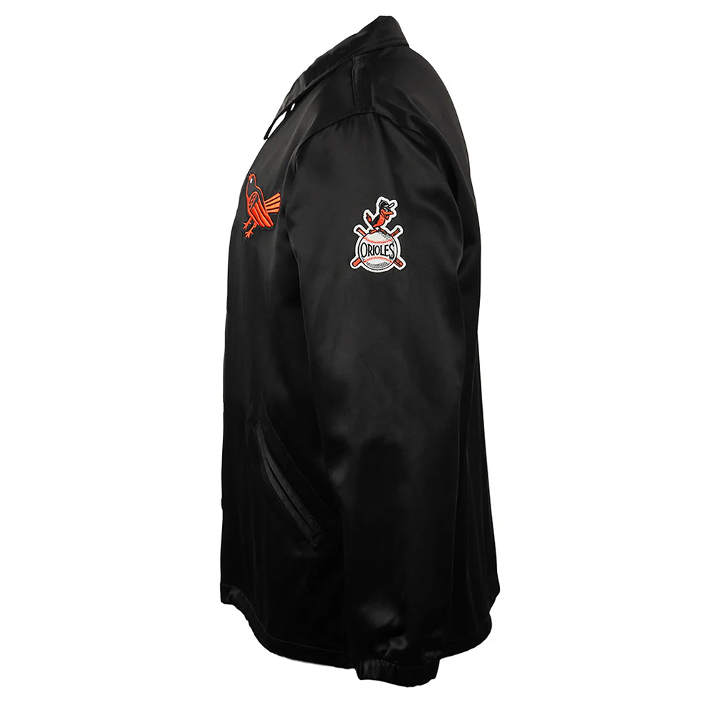 Baltimore Orioles 1964 Satin Windbreaker - Image 4