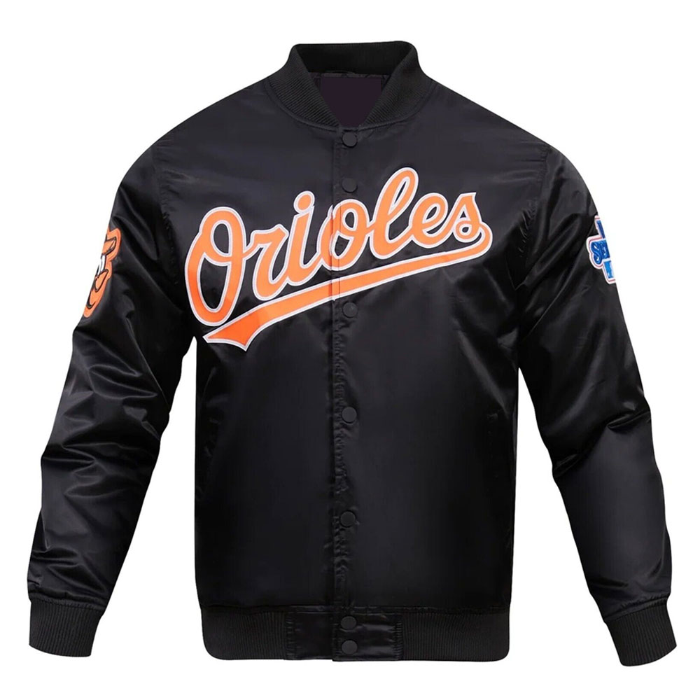Baltimore Orioles Satin Jacket - Image 2