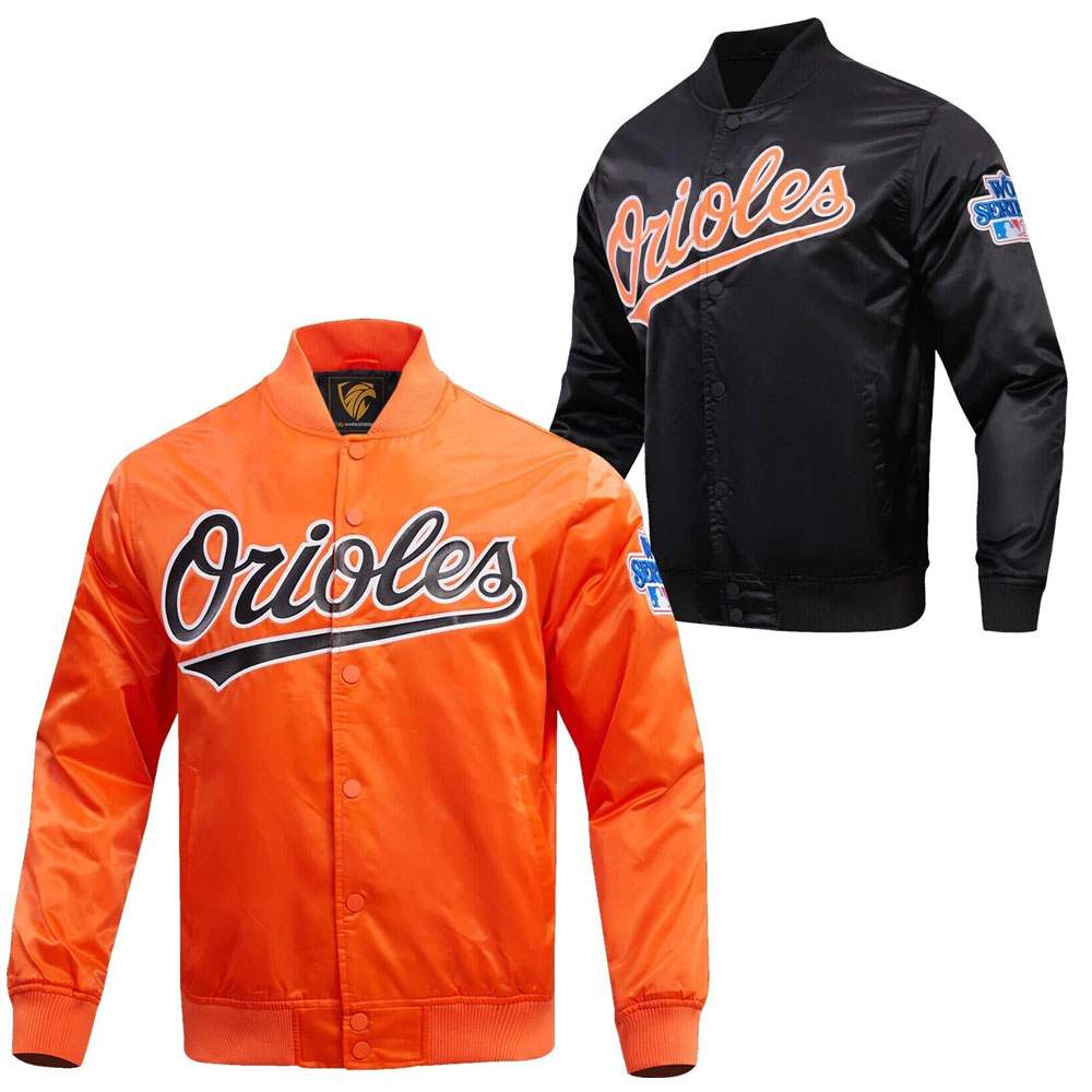 Baltimore Orioles Satin Jacket - Image 11