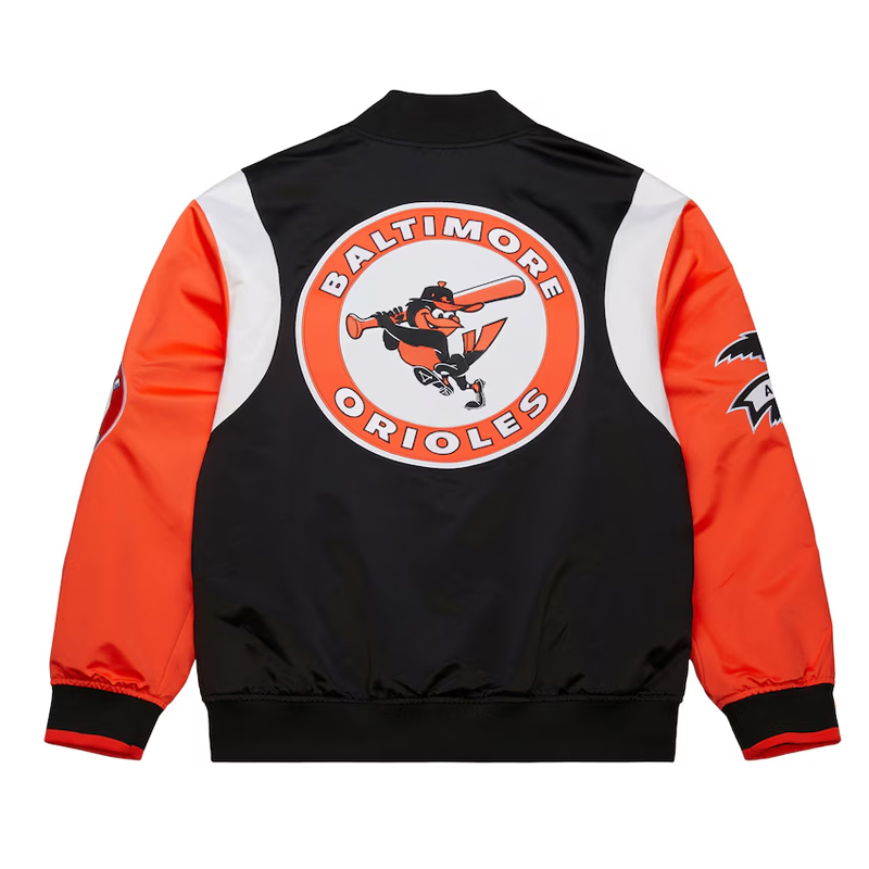 Baltimore Orioles Cooperstown Team Origins Satin Jacket - Image 5