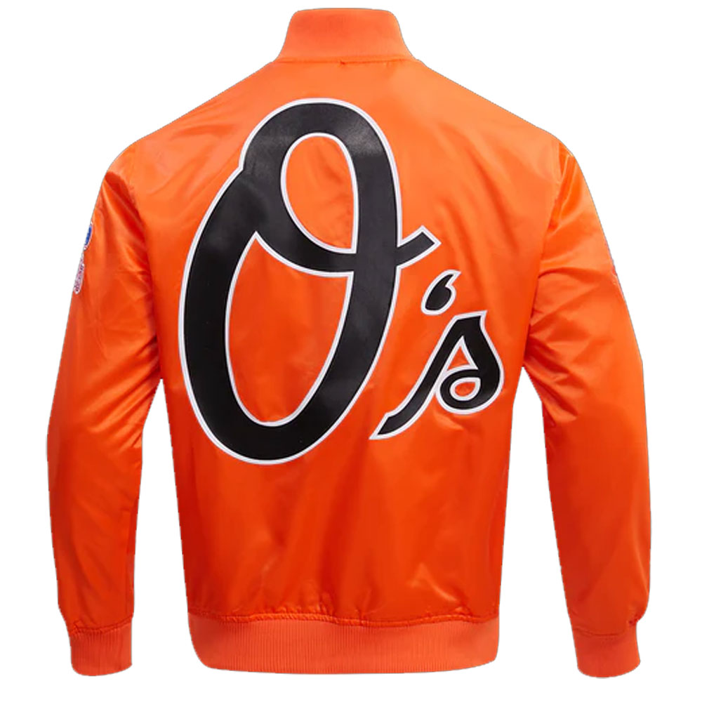 Baltimore Orioles Satin Jacket - Image 3