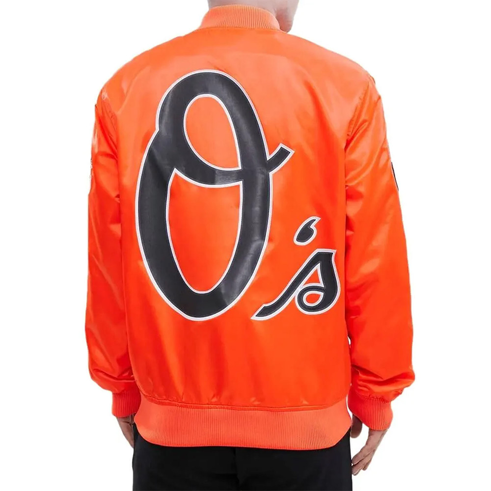 Baltimore Orioles Satin Jacket - Image 6