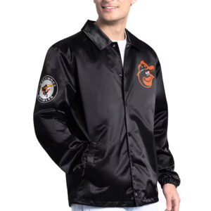 Baltimore Orioles Point Man Coaches Black Jacket