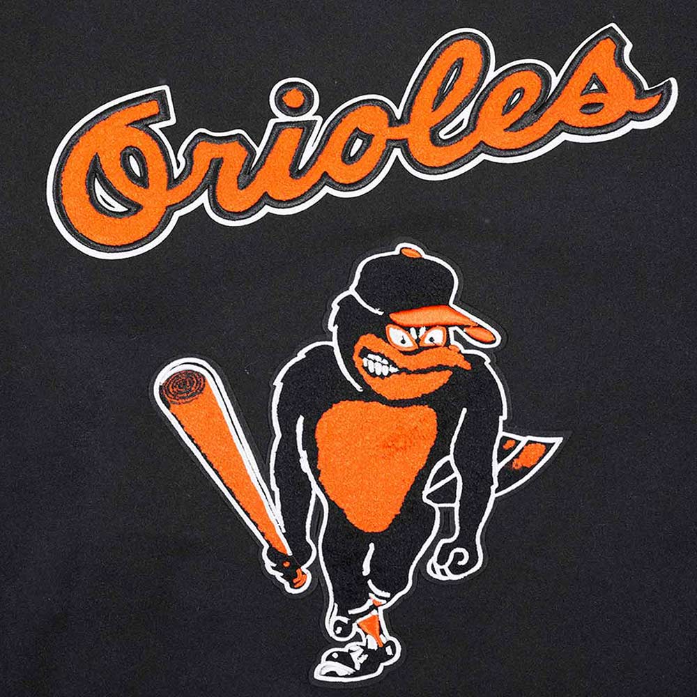 Baltimore Orioles Retro Classic Rib Varsity Jacket - Image 10