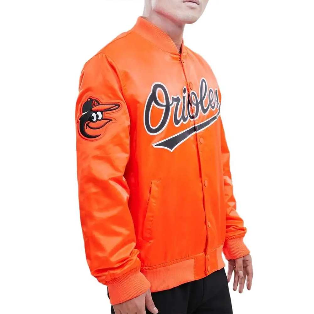 Baltimore Orioles Satin Jacket - Image 9