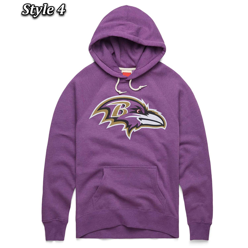 Baltimore Ravens Pullover Hoodie - Image 4