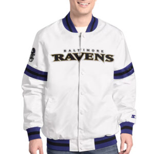 Baltimore Ravens Scout Varsity Satin Jacket