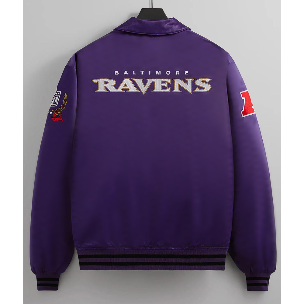 Baltimore Ravens Traveler Bomber Jacket - Image 2