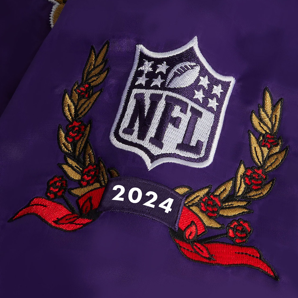 Baltimore Ravens Traveler Bomber Jacket - Image 3