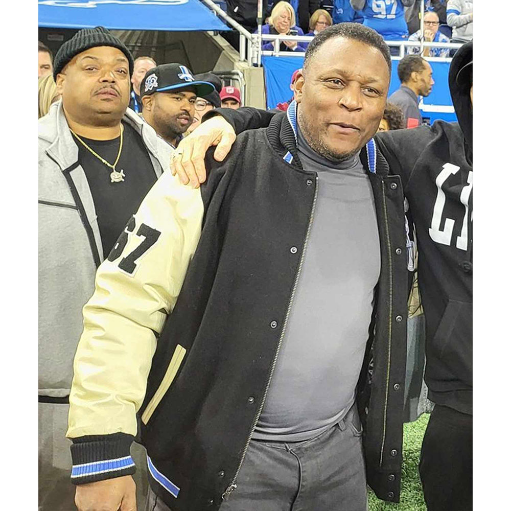 Detroit Lions Beverly Hills Edition Barry Sanders Jacket - Image 7