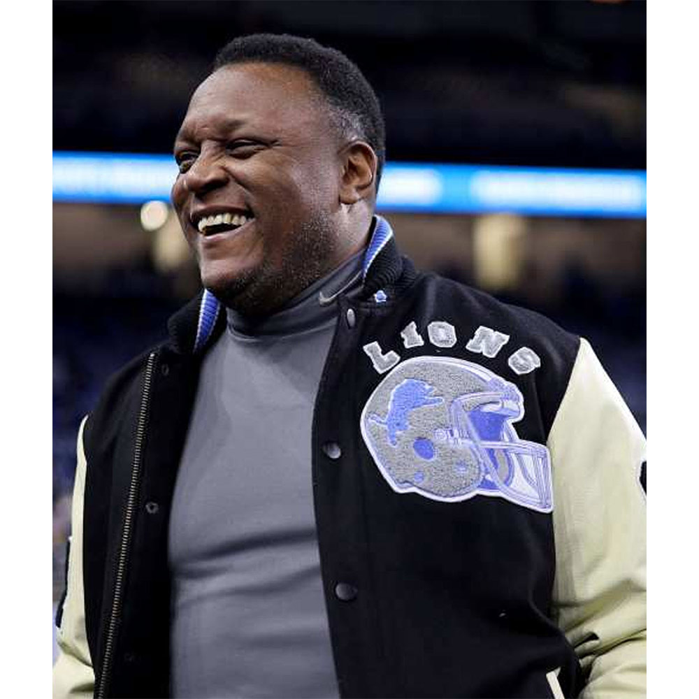 Detroit Lions Beverly Hills Edition Barry Sanders Jacket - Image 8
