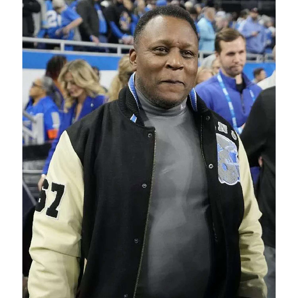 Detroit Lions Beverly Hills Edition Barry Sanders Jacket - Image 4