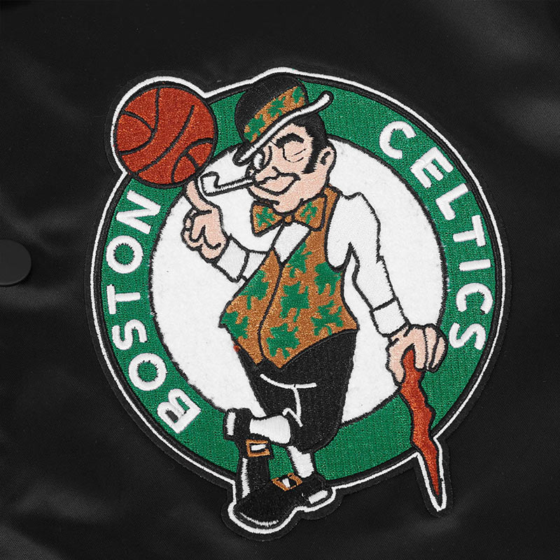 Boston Celtics Souvenir Satin Jacket - Image 12