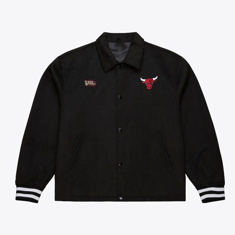 Chicago Bulls Oversweep Black Varsity Wool Jacket