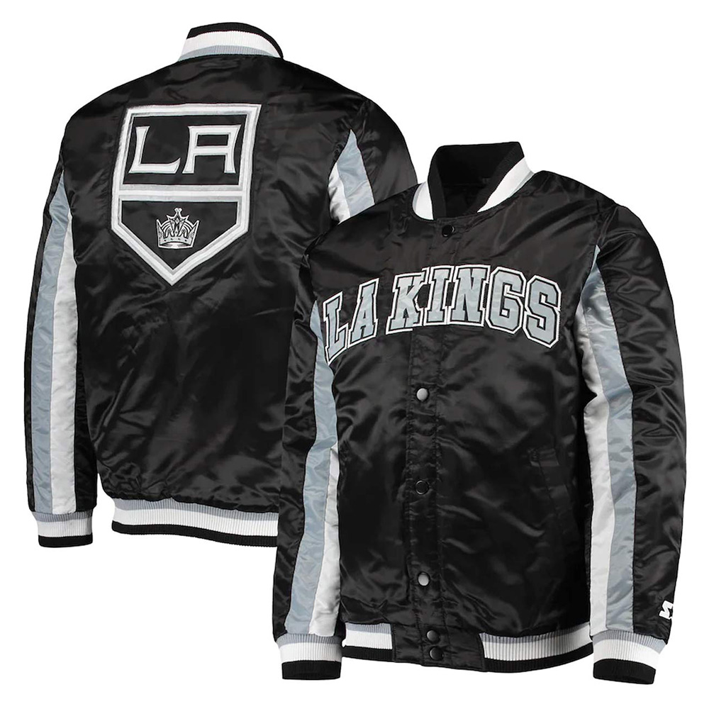 Black/Gray Los Angeles Kings The Ace Jacket - Image 3