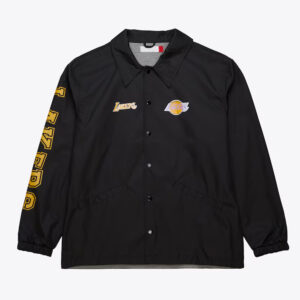 LA Lakers Black Coaches Jacket