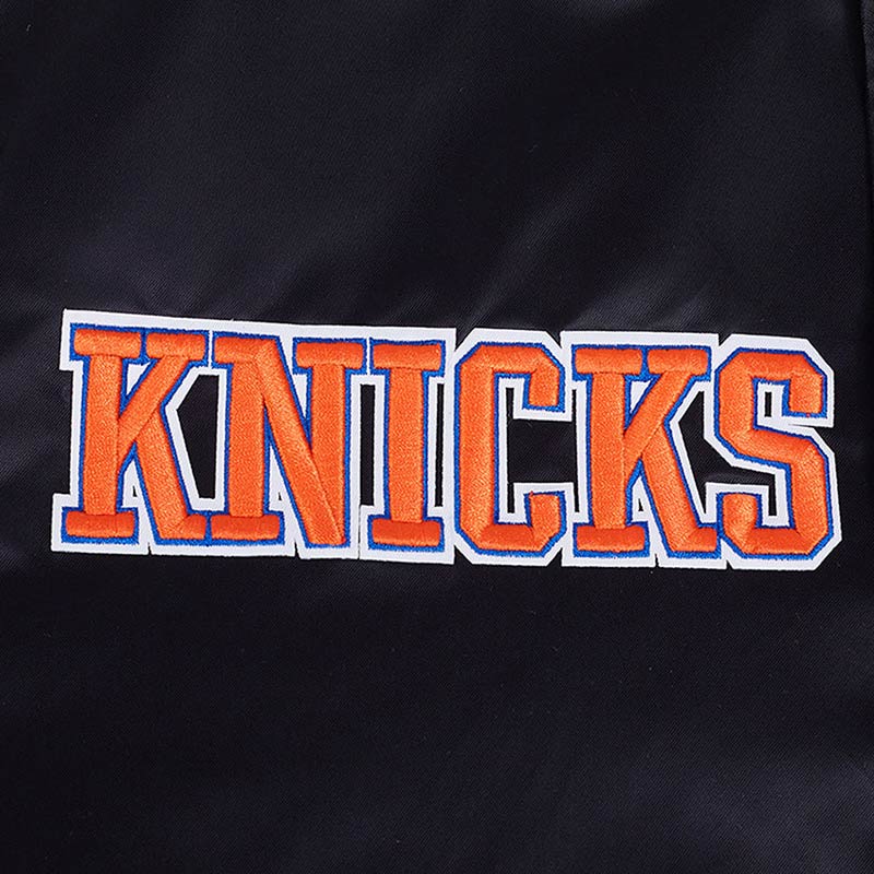 NY Knicks Souvenir Satin Jacket - Image 10