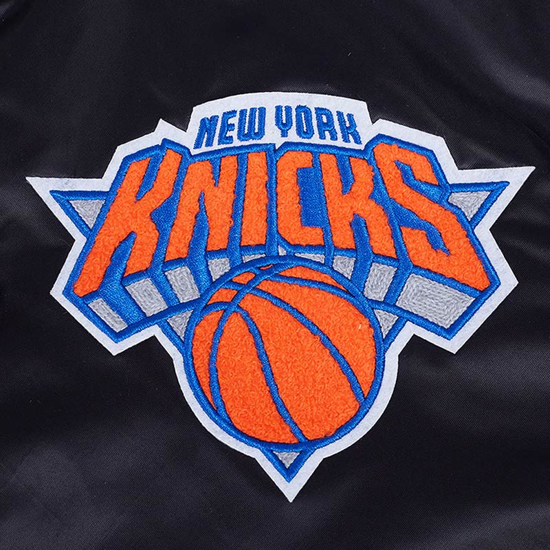 NY Knicks Souvenir Satin Jacket - Image 12