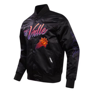 Phoenix Suns 2023/24 City Edition Black Satin Jacket