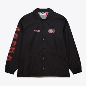 San Francisco 49ers Black Coaches Jacket