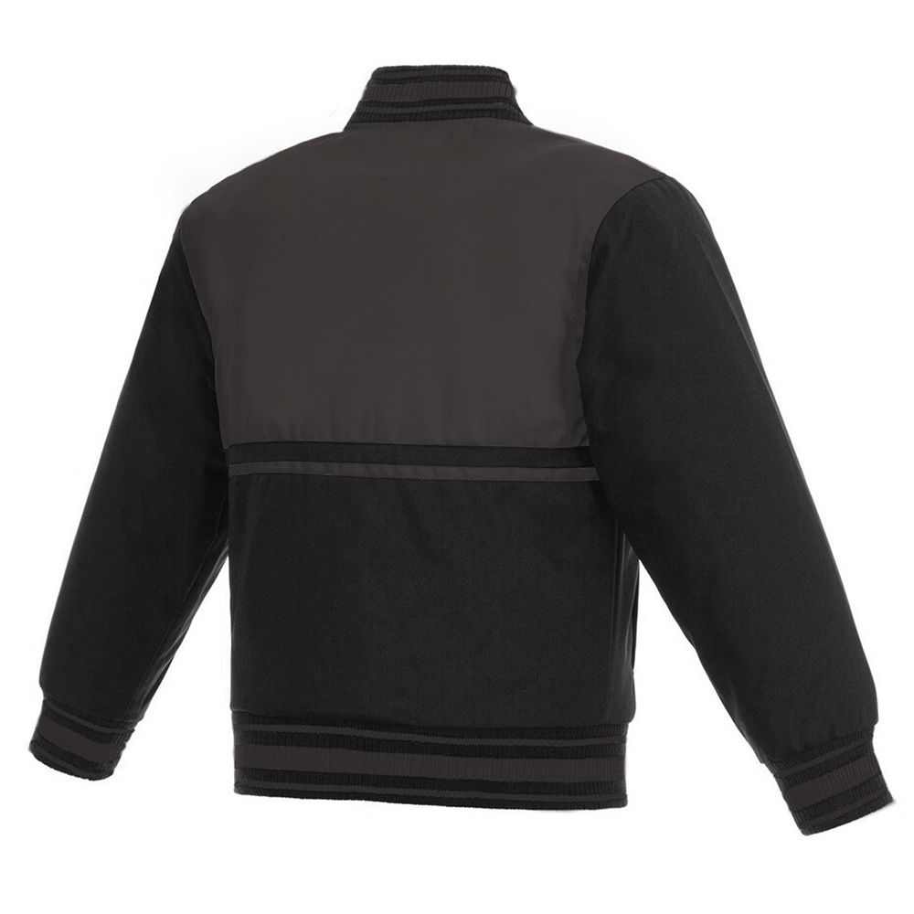 Vegas Golden Knights Youth Poly Twill Black Jacket - Image 2