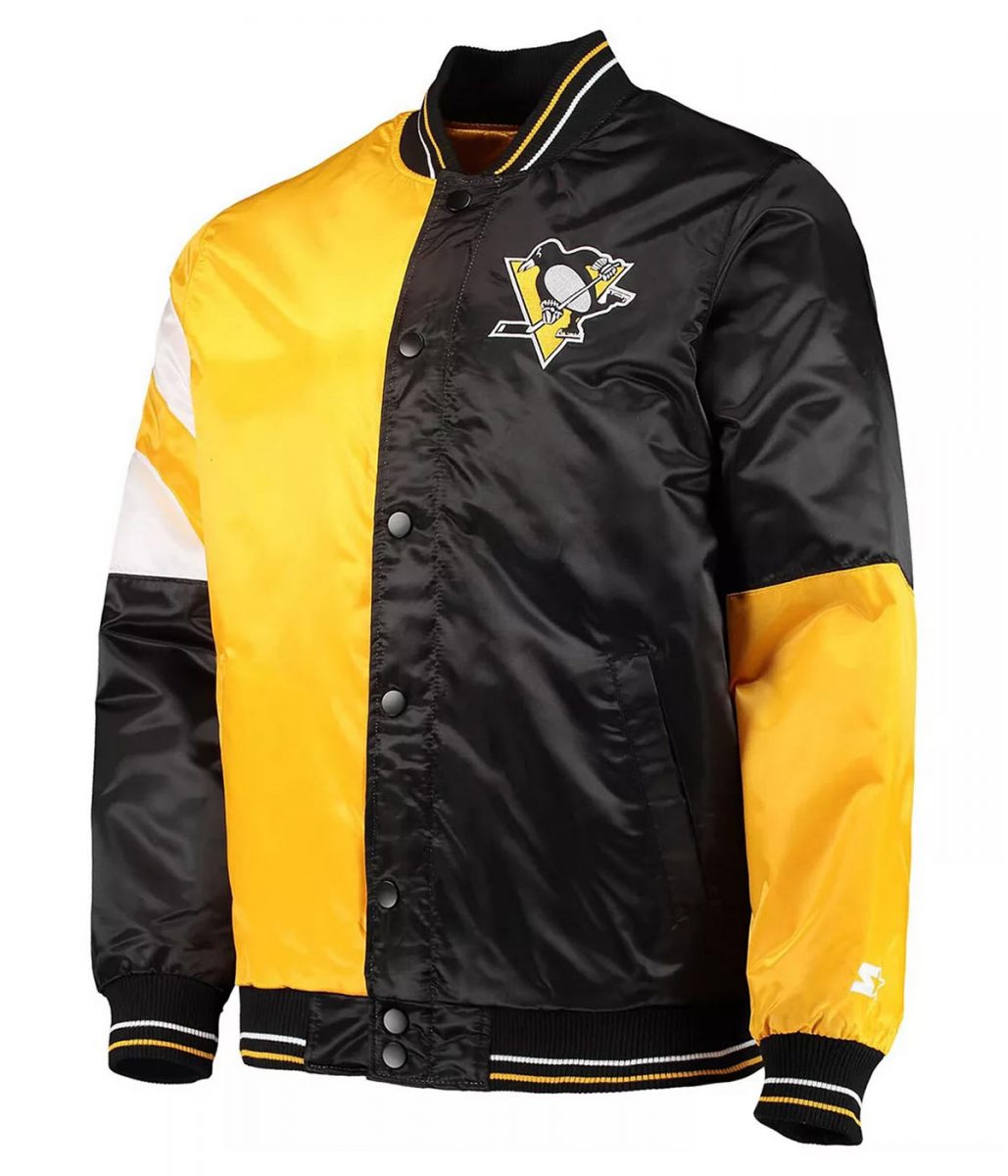 The Leader Pittsburgh Penguins Black/Yellow Jacket
